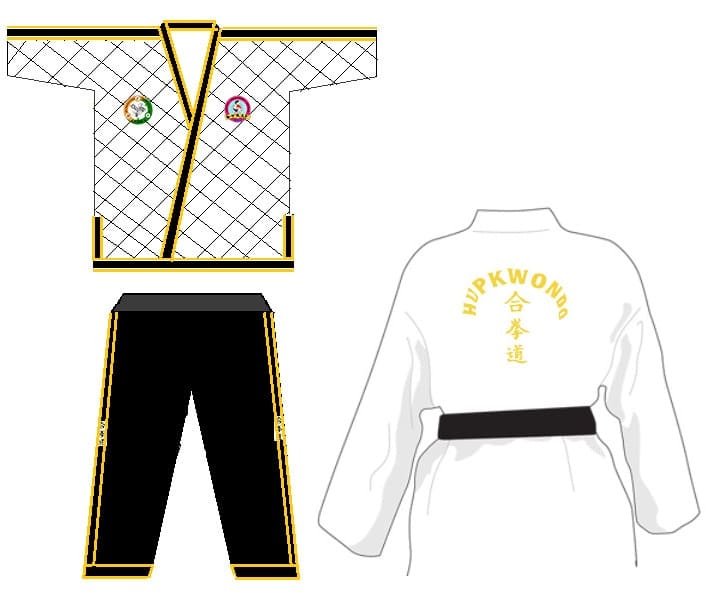 upkwondo Insignia | World Hupkwondo Council | Hupkwondo International